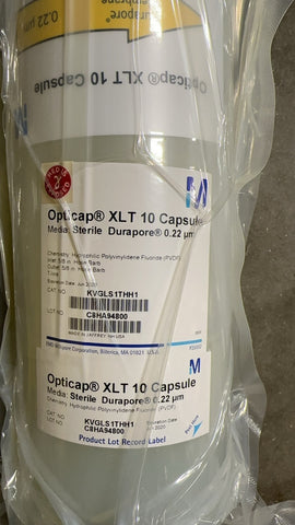 Millipore KVGLS1THH1 opticap XLT10 capsule 0.22 µm 5/8 in