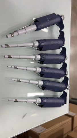 6x Rainin Pipet-Lite LTS Single Pipette Set L1000, L200, L100, L20, L10, L2 ul