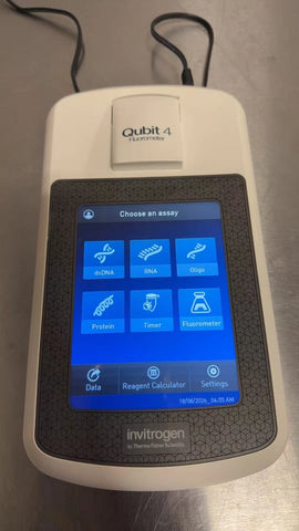 2025 Thermo Invitrogen Qubit 4 DNA RNA Oligo Ion Protein Fluorometer w/warranty