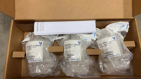 Millipore Filter KGW3A02TT3 XL 2 Nominal 1.0/0.2 μm, 1-1/2 in, 3/pk