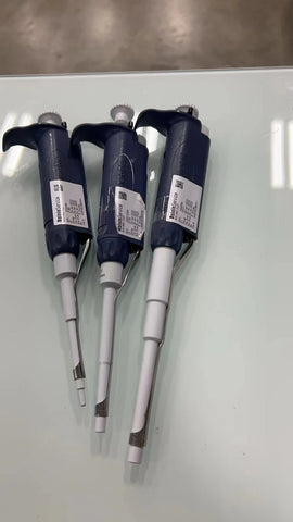 3x Rainin Pipet-Lite LTS Single Pipette Set | L1000,L100,L20 ul