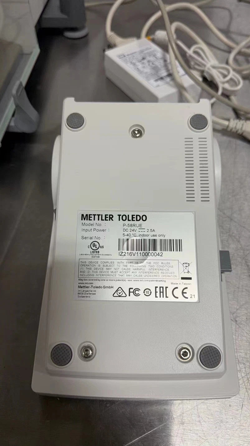 Mettler Toledo XPE504 Balance, 220g/0.1mg, High Voltage Power, printer
