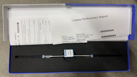 GL Sciences 5020-07424 InertSustain C18 HPLC Column 3 µm 100 x 3.0 mm