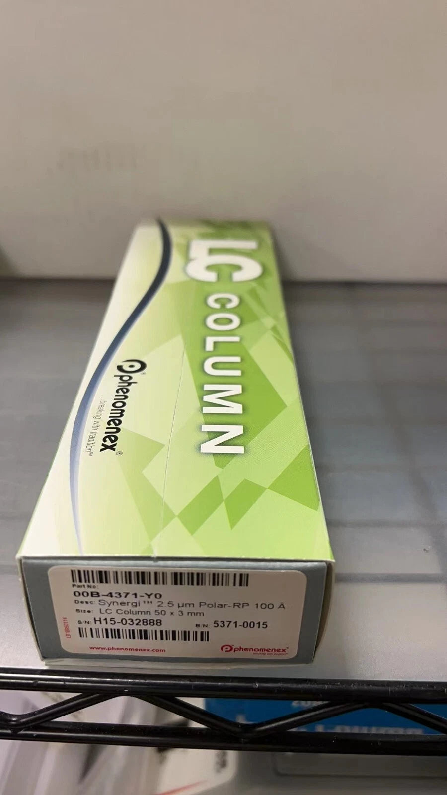 New! Phenomenex Synergi 2.5 µm Polar-RP HPLC Column (00B-4371-Y0)
