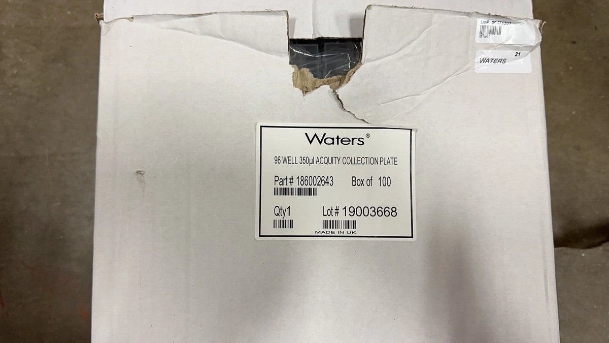 Waters 186002643 96-well Sample Collection Plate, Round well, 350 µL Box of 100