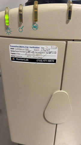 HUNTERLAB LabScan XE Automated Spectrophotometer, 50-60Hz, T3A-250V