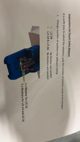 LEVITRONIX PUNCH VALVE ADAPTOR BOX