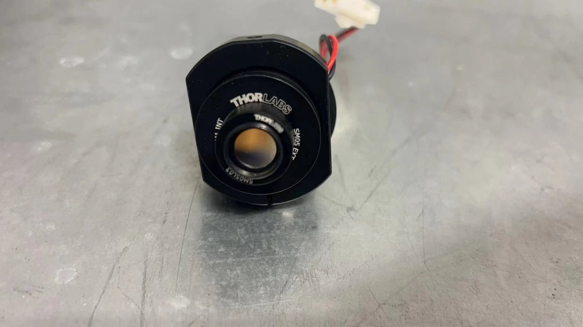 Thorlabs SM1A1 Adapter with External SM05 Threads, SM1RC/M - Slip Ring, lens