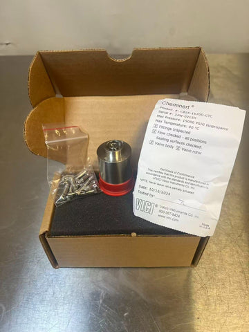 VICI C82x-1670D-CTC 10 cheminert port INJ VLV SS valve, 15000 psi