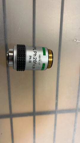 Hund SPL ph20/0,35 PHII 160/0,17 microscope lens