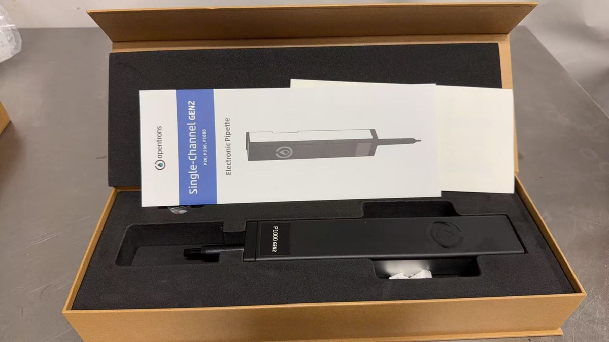 Opentrons Single Channel P1000 Gen2 999-00004 OT2 Pipette MINT IN BOX!