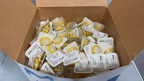 Millipore SLGVR33RB Millex-GV Syringe Filter Unit, 0.22 µm, PVDF, 250/PK