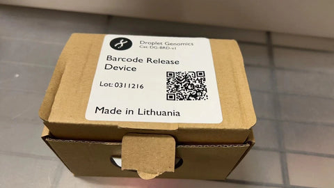Droplet Genomics barcode release device DG-BRD-V1