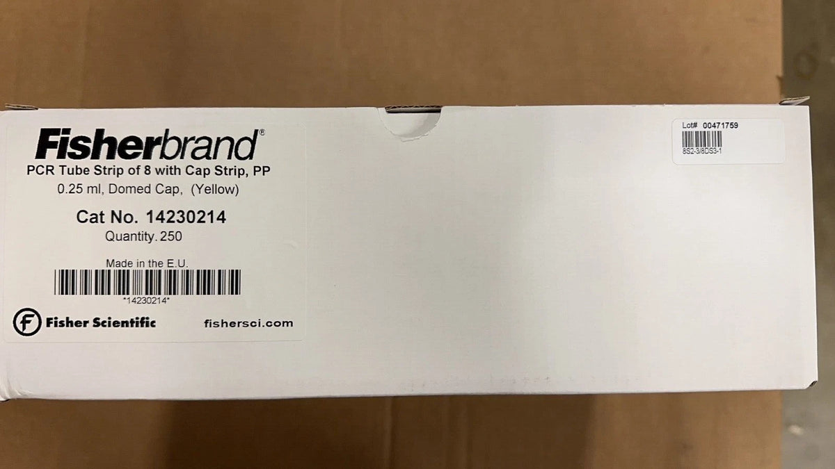 Fisherbrand 14230214 0.2mL 96-well V-bottom thermal cyclers PCR Tube Strips