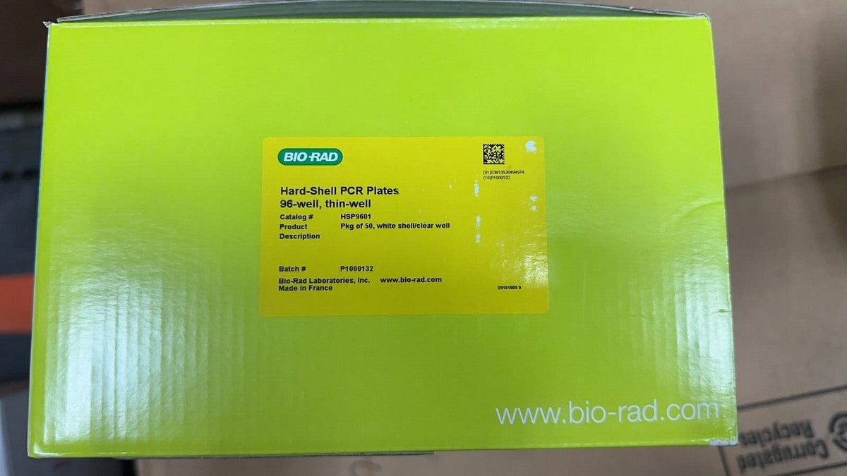 BIO-RAD HSP9601 Hard-Shell PCR Plates low profile thin wall skirted pk 50