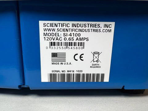 Scientific Industries SI-4100 Multiplate Genie Timed Mixing Shaker 500 - 3000RPM