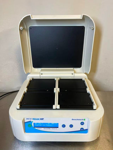 BENCHMARK SCIENTIFIC INCU-MIXER MP HEATED MICROPLATE VORTEXER 4 POSITION H6004