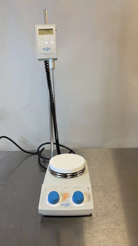 Velp Scientifica APEX-6 CG-1995-V Hot Plate Stirrer with VTF Digital Thermometer