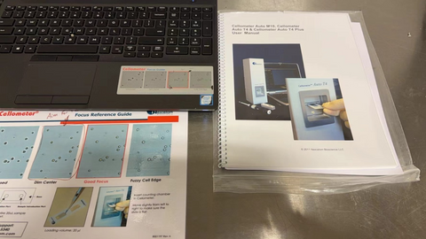 Nexcelom Cellometer Auto T4 Automated Cell Counter w/ Laptop & Software