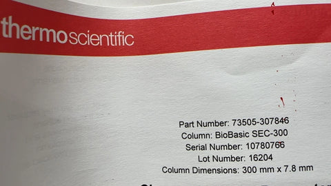 Thermo Scientific 73505-307846 BioBasic PREP SEC 300 Column