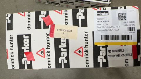 Parker Hannifan FEPSA020GGPS3 FLTR CPSL PREPOR PES, 0.2um 3/PK