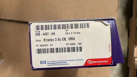 Phenomenex HPLC Kinetex C8, 2.6 µm, 2.1 x 50 mm, 00B-4497-AN