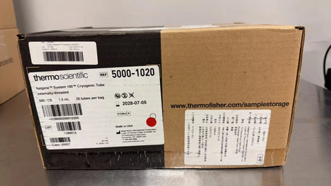 Thermo fisher 5000-1020 2.0 mL Nalgene General Long-Term Storage Cryogenic Tubes