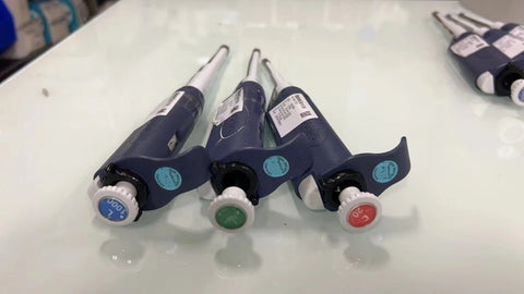 3x Rainin Pipet-Lite LTS Single Pipette Set | L1000,L100,L20 ul