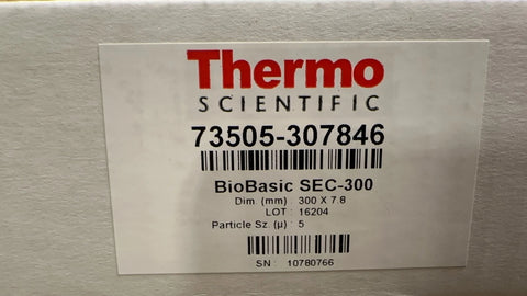 Thermo Scientific 73505-307846 BioBasic PREP SEC 300 Column