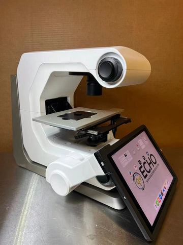 Echo Revolve RVL-100-G Fluorescence Microscope Olympus Objectives iPad