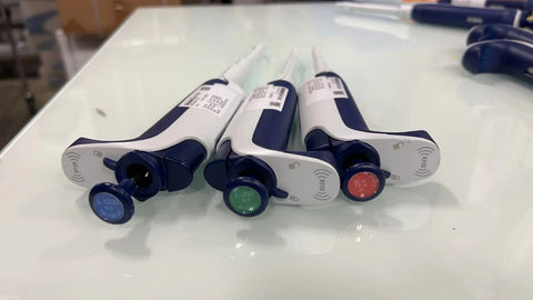 Set of 3 Rainin Pipet Lite XLS LTS pipette L20 200 1000 Tested