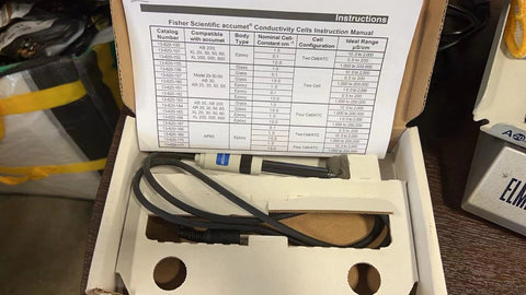 NEW Fisherbrand 13-620-163 Four Cell Conductivity / ATC Probe - 4-Cell