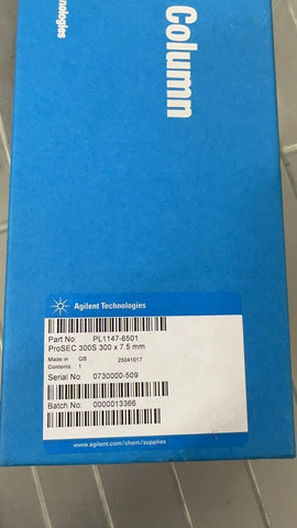 Sealed! Agilent PL1147-6501 ProSEC 300S, 7.5 x 300 mm, 5 µm