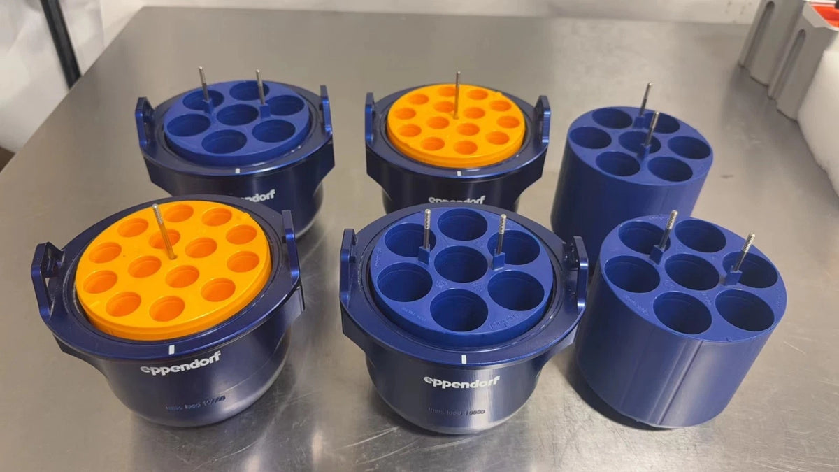 Eppendorf Buckets and Adapters, 4 Swing Buckets, 6 Adapters