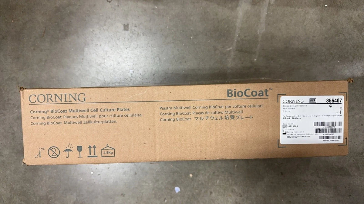 Corning 356407 Clear Collagen I Cellware Multiwell and Assay Plate, 96 Wells