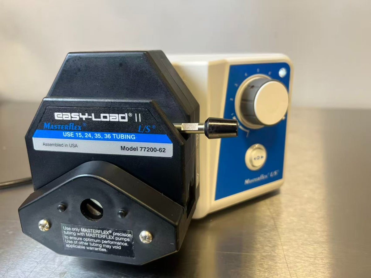 Cole Parmer 7555-00 MasterFlex L/S Peristaltic Pump With 77200-62 Pump Head