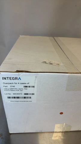 Integra 3745 GRIPTIPS ECO Racks, Sterile, Filter 10 ECO Racks , 4 racks per case