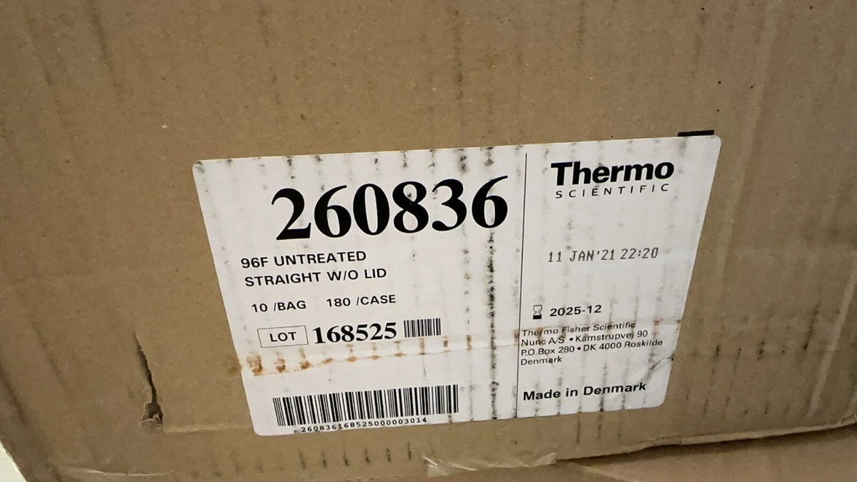 Thermo 260836 96F untreaed, Surface, No lid, Non-sterile, Pack of 10, 16 packs