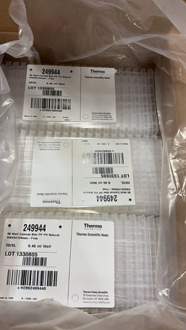 THERMO SCIENTIFIC 0.45mL Nunc Storage Microplates 96-Well NonSterile 120/Case