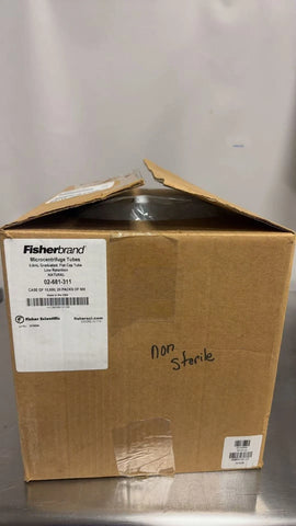 (10000) Fisherbrand 0.6 0mL Microcentrifuge Tubes 02-681-311