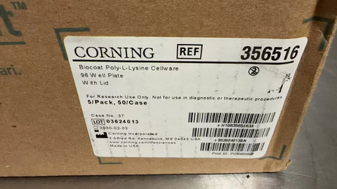 Corning 356516 BioCoat Poly-L-Lysine 96-well Plate, Exp 2030