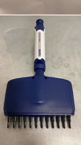 RAININ PIPET-LITE L-20 XLS 2-20ul LTS MULTI 12 Channel with WARRANTY