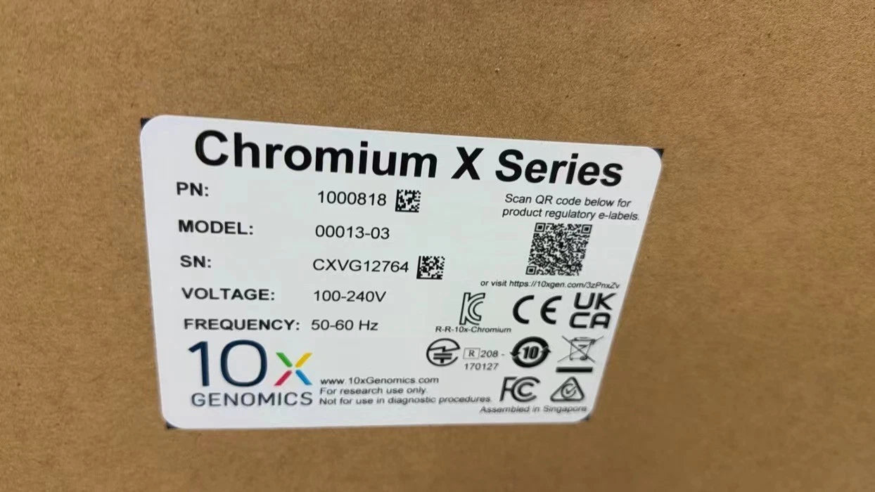 10X Genomics Chromium X Single Cell Analyzer with Accessory Kit, New