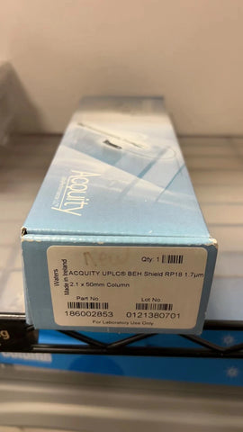 Sealed! Waters ACQUITY UPLC BEH RP18 Column, 1.7 µm, 2.1 mm X 50 mm, 186002853