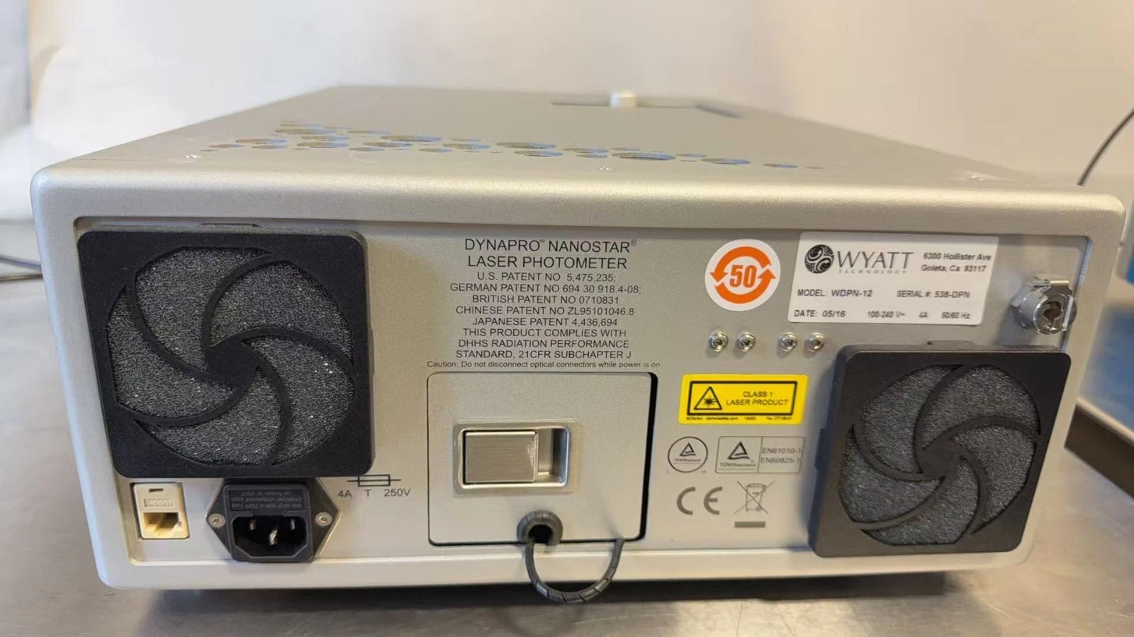 Wyatt Technology DynaPro NanoStar WDPN-12 Nano Particle Detector