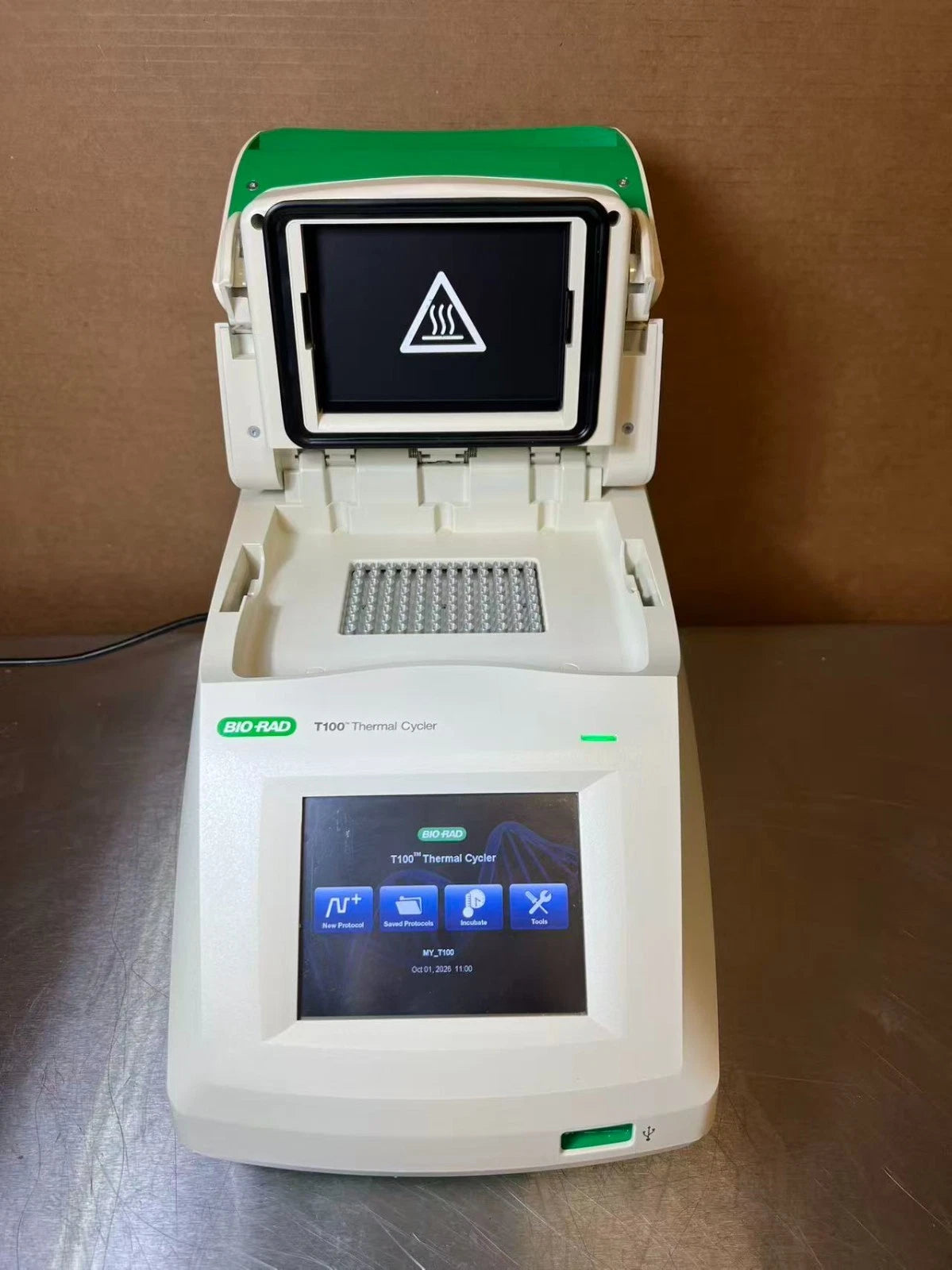 2023 Clean BioRad T100 PCR Thermal Cycler 96 Well Block Fully Tested w/ Warrant (15 hours)