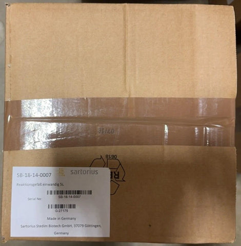 Sartorius SB-18-14-0007, Single Wall Reaction vessel 5L
