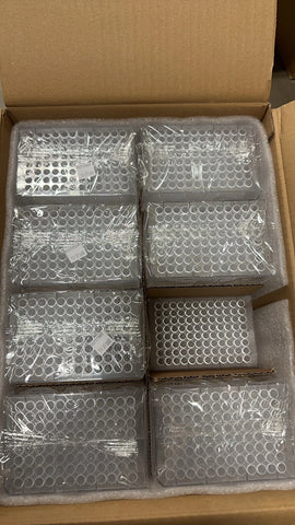 Brandtech, 701352, Deep well plate, 96 well, PS, 1.1mL, open box, 28 pcs