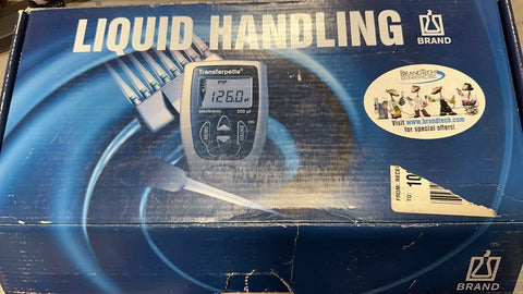 BrandTech 2705330 Electronic Pipettor, Single-Channel, 0.1-1 mL, NEW!