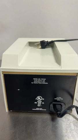 Cole Parmer MasterFlex 7520-60 Console Drive w/ Easy-Load II Head 77200-52